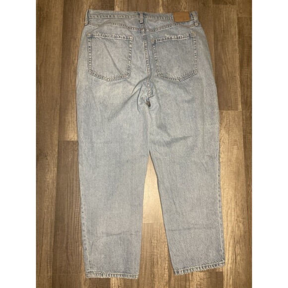 Aeropostale Denim Jeans Women’s 14 Blue Destroyed Ripped Slim & Thick Curvy Mom - Picture 3 of 7